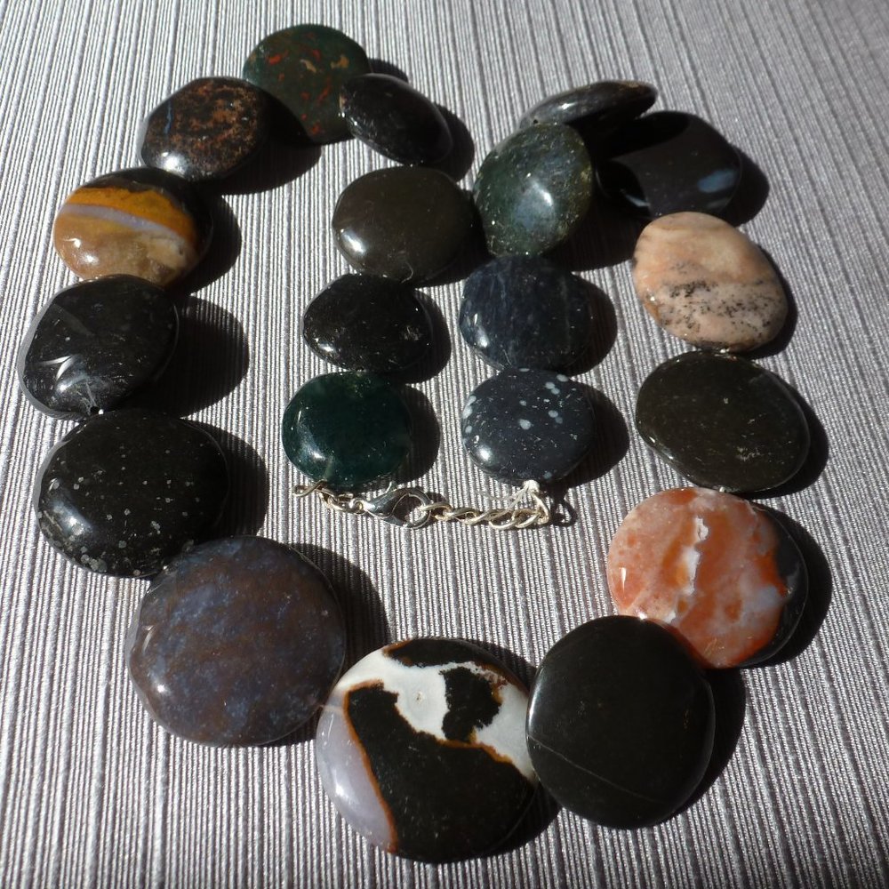 Chic Natural Stone Necklace